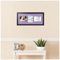 thumbnail image 2 of ArtToFrames Collage Photo Picture Frame with 3 - 5x7 Openings, Framed in Black with Lavender Mist and Black Mats (CDM-3926-99), 2 of 8