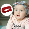 thumbnail image 6 of Bow Headband Fashion Cute Cotton Hair Band for Teenager Red 7.3Inch, 6 of 6