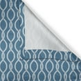 thumbnail image 4 of Ambesonne Nautical Valance Pack of 2, Sailor Knot Pattern, 54"X18", Blue and White, 4 of 5