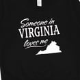 thumbnail image 3 of Inktastic Someone in Virginia Loves Me Toddler Sweatshirt, 3 of 4