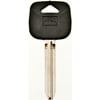 HY-KO Toyota TR47 Rubberhead Auto Lock Key Blank, Durable Silver Metal, 3-inch Width