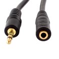 thumbnail image 3 of Unique Bargains 1.4M 4.9Ft 3.5mm Male to Female Headphones Earphones Extension Cable Black, 3 of 4