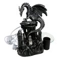 thumbnail image 2 of Ebros Smaug Castle Dragon Electric Oil Burner Tart Warmer Statue 9.5"H Figurine, 2 of 6