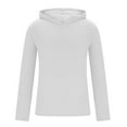 thumbnail image 4 of AnuYalue Mens Workout Hoodie Quick Dry Thin Slim Fit Sweatshirts Lightweight Sun Protection Long Sleeve Hoodies Outdoor Jogger Sweatshirt, 4 of 6