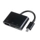 thumbnail image 4 of 3-in-1 USB to USB2.0+SD+TF Adapter USB OTG to USB2.0 Adapter SD TF SD Card Reader for USB Devices, Black, 4 of 5