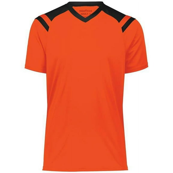High Five 322971.81N.L Youth Sheffield Jersey, Electric Orange & Black - Large