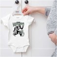 thumbnail image 5 of Funny Bigfoot Outdoor Legends Only Baby Boy Short Sleeve Printed Bodysuit Brisco Brands NB, 5 of 6