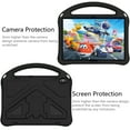 thumbnail image 2 of Dteck Case for Lenovo Tab M10 (TB-X605F) 10.1 Inch, Lenovo Tab P10 10.1" (TB-X705F /TB-X705L),Shockproof EVA Foam Kids Friendly Handle Lightweight Protective Shell Back Cover With Kickstand,Black, 2 of 6