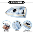 thumbnail image 4 of Unique Bargains 4 Button Key Fob Cover for BMW 3 4 5 6 7 Series 2014-2020 TPU Blue Remote Keyless Smart Key Fob Case, 4 of 6