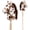 Spotted, variant on HollyHOME 36 Inch Stick Horse Plush Handcrafted Hobby Horse Stick Pony Real Pony Neighing and Galloping Sounds Fun Pretend Play for Kids Chocolate