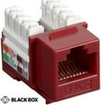 thumbnail image 1 of CAT5EJ-RD - JACK de Clé de Voûte CAT5E Rouge 110 90DEG, 1 of 1