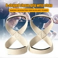 thumbnail image 4 of Padded Figure 8 Deadlift Training Straps Durable Pull-Ups Straps for Gym Fitness, 4 of 9