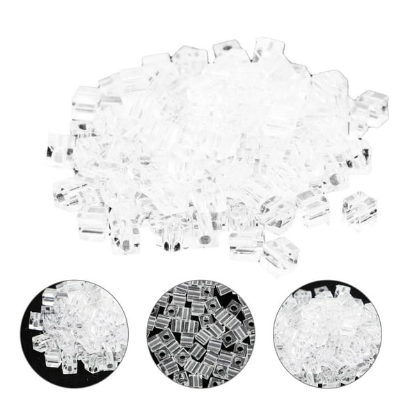 Mobutofu 2Bags Miniature Ice Cube Models Cubic Resin Doll House Decoration Photography Props 1.97X1.97X1.97In