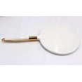 thumbnail image 5 of Espejo de mano redondo Eaoundm de 18 cm para maquillaje, blanco con mango, 5 of 5