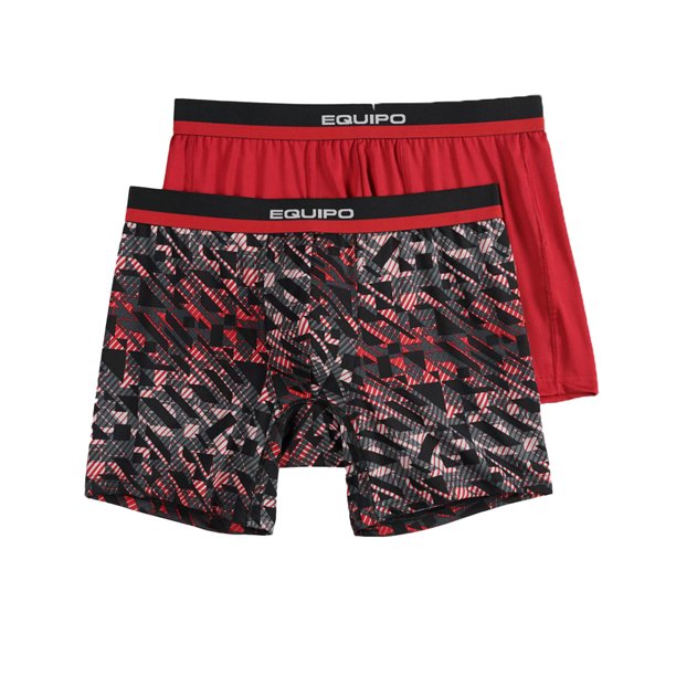 Equipo Performance Mens 2 Pack Boxer Brief Underwears Size Small 2830