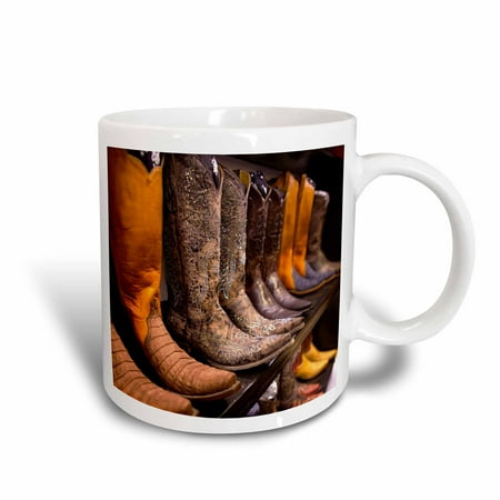 

3dRose Cowboy Boots Kemo Sabe shop Aspen Colorado USA - US06 WBI0020 - Walter Bibikow - Ceramic Mug 11-ounce