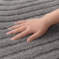 thumbnail image 3 of Ileading Bathroom Rugs Sets 4 Piece with Lid Cover Absorbent Microfiber Bathroom Shower Mat Set, 3 of 11