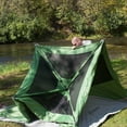 thumbnail image 7 of Gazelle Tents T4 8' Heavy Duty Pop Up Hub 4 Person Outdoor Camping Tent, Green, 7 of 7