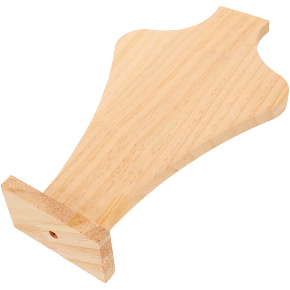 Necklace Display Stand Easel Holder Mannequin Jewelry Wood Earring Stands Wooden Bust