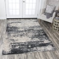 thumbnail image 2 of Rizzy Rugs Panache Area Rug PN6990 Light Blue Faded Distressed 3' 3" x 5' 3" Rectangle, 2 of 3