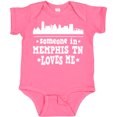 thumbnail image 3 of Inktastic Memphis Tennessee Someone Loves Me Skyline Boys or Girls Baby Bodysuit, 3 of 5