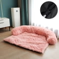 thumbnail image 1 of Xihbxyly Cómoda Cama para Mascotas, Diseño Suave y Autocalentable, Borde Elevado para Soporte Cervical, Alivio Del Dolor Articular, Suave Tela de Pelo Sintético, Ideal para Acurrucarse y Dormir, Vari, 1 of 3