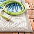 thumbnail image 5 of SAFAVIEH Cabana Aria Cream/Red 2'X8' Runner Indoor/Outdoor Area Rug Grey/Blue, 5'3" x 7'6", 5 of 11