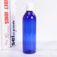 thumbnail image 5 of 6pcs 250ml Tipo de prensa Tapa Botellas de viaje Contenedor cosmético portátil Botella vacía para loción de champú (Botella azul y tapa blanca), 5 of 5