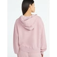 thumbnail image 3 of Scoop Women’s Mineral Washed Oversized Cropped Hoodie, Sizes XS-XXL, 3 of 5