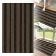 thumbnail image 2 of Striped Front Door Mat Brown and Black Front Door Rug Cotton Washable Indoor Outdoor Rug Doormats Outdoor Small Striped Area Rugs for Kitchen Entryway Front Porch, 2 of 7
