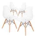 thumbnail image 1 of Sillas Eames Mirel Modernas Minimalistas Acrílico set 4 Piezas Transparente, 1 of 8