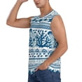 thumbnail image 3 of Disketp Sea Underwater Jellyfish Sleeveless Tshirts For Men, Muscle Shirts For Men Dry Fit Tank Top-Large, 3 of 8