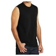 thumbnail image 4 of Yellow Rooster Men's Core Cotton Sleeveless Tee Jet Black 4XL, 4 of 6