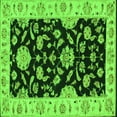 thumbnail image 1 of Ahgly Company Indoor Square Persian Green Traditional Area Rugs, 7' Square, 1 of 1