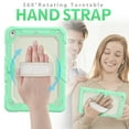 thumbnail image 2 of [Full-Body] Shock-Proof Case for Kids with [Screen Protector] [397 Rotating Hand Strap] &Stand [Pen Holder] for iPad Pro 9.7 （Light Green）, 2 of 4