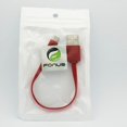 thumbnail image 3 of Short USB Cable for Arlo Pro / Pro 2 Security Cameras - MicroUSB Charger Cord Power Wire Red Flat Fast Charge Sync Compatible With Arlo Pro and Pro 2 Models, 3 of 3