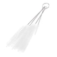thumbnail image 4 of Ensemble de Brosses à Bouteilles en Nylon et Acier Inoxydable 4 Pcs - Brosses Douces Résistantes à l'Usure avec Boucle de Suspension, Ouverture Étroite Courbée, Parfait pour Nettoyer les Becs de Théière, Biberons, Flacons sous Vide, 4 of 7