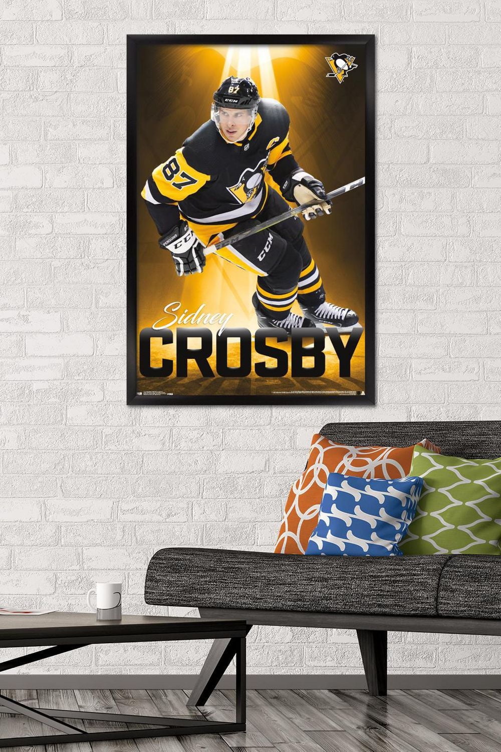 NHL Pittsburgh Penguins - Sidney Crosby 18 Wall Poster