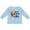 AE-Light Blue, variant on Inktastic West Virginia Girl- Butterfly Girls Long Sleeve Toddler T-Shirt