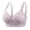 hwj# Light Purple310, variant on Bras For Women No Underwire Solid Color Floral Printed V Neck Wirefree Bra Adjustable Wide Shoulder Straps Tassel Full Coverage Brassiere,Black