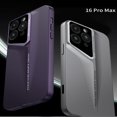 thumbnail image 6 of ShellTech for iPhone 16 Case,Unique Luxury Supercar Design,Ultra Thin Hard PC Shockproof Anti-Scratch Anti-Slip Grip Protective Sturdy Case Hard Cover for iPhone 16,Darkpurple, 6 of 7