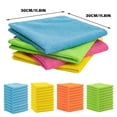 thumbnail image 5 of Microfiber Cleaning Cloth, 10Pack, Gentle on Surfaces for Kitchen and Bathroom, for Efficient Cleaning, 5 of 11