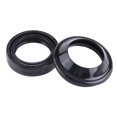 thumbnail image 4 of Front Fork Oil Seal, Wear Resistance Rubber Fork Dust Boot Set Long Durability  For Motorcycles Trikes Electric Vehicles, 4 of 8