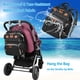 thumbnail image 4 of Jeryswet Bolsas de pañales para bebés con cambiador, mochila impermeable de gran capacidad para pañales para mamás y papás con puerto de carga USB y correas para cochecito, regalos para baby shower, n, 4 of 5