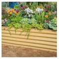 thumbnail image 5 of Aluzinc Raised Garden Bed Kits, 17" Tall 6 in 1 Modular Metal Raised Planter Bed for Vegetables Flowers Patio Ground Planter Box, Sunlit Oak, 5 of 9