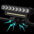 thumbnail image 4 of Faro LED para bicicleta barra de luz LED banco de energía 6 modos de luz para bicicleta de montaña y carretera, 4 of 9