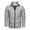 Gray, variant on Umfun Men's Down Jacket Fashion Solid Insulated Coat Gifts for Fall Winter with Two Pockets Black 4XL