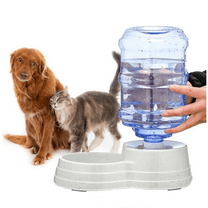 6L Large Capacity Dog and Cat Water Dispenser Station,Pet Water Feeder Dispenser,Animal Automatic Gravity Water Drinking Fountain Bottle for Small to Large Dogs and Cats