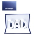 thumbnail image 1 of Handmade 3D Pop - Up Father's Day Greeting Card - A Unique Gift for Dad, 1 of 5