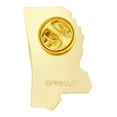 thumbnail image 3 of PinMart Mississippi Shape Flag Enamel Pins - Gold Plated US State Lapel Pins - 10 Pack, 3 of 7
